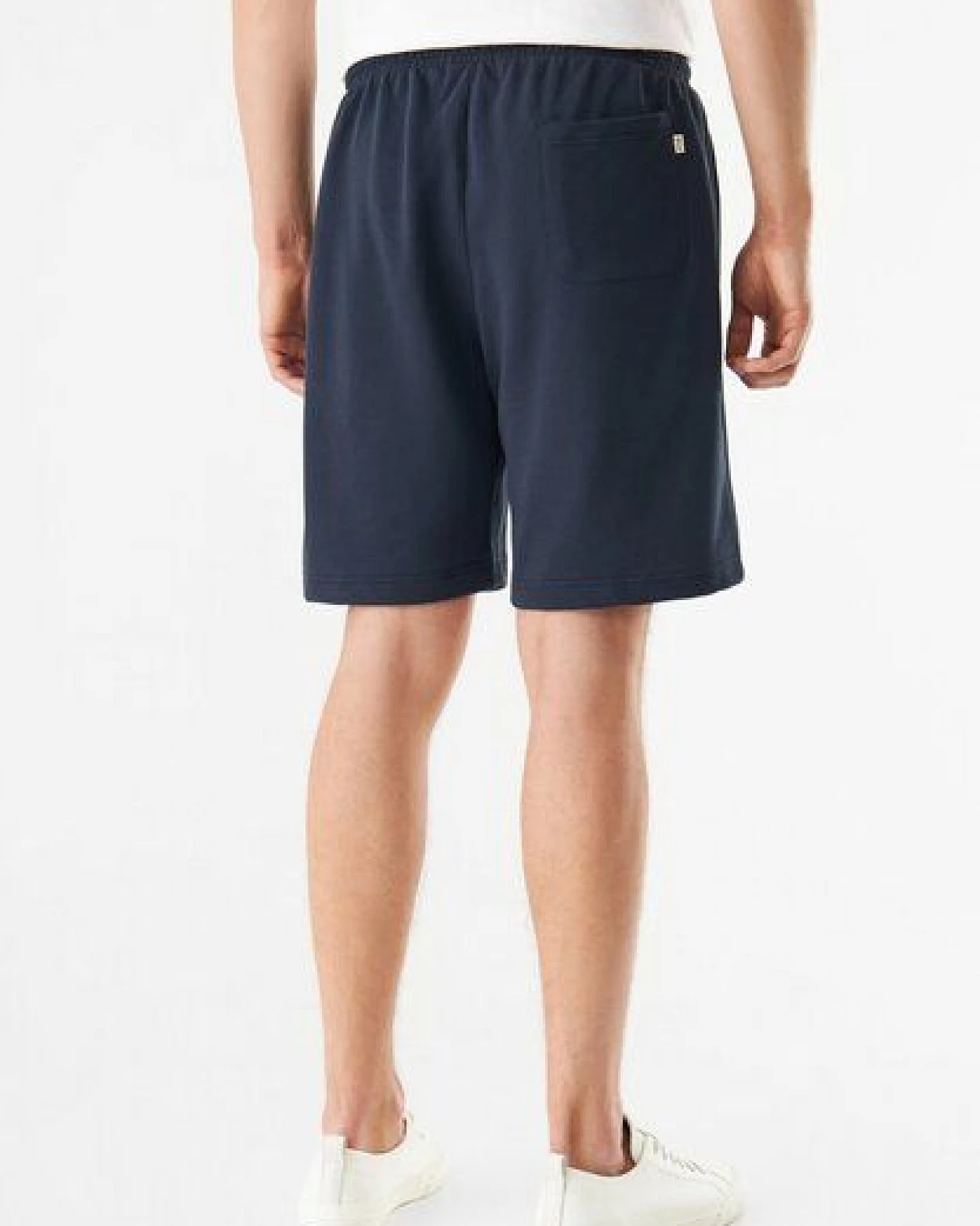 Givn Berlin Sweatshorts GBPASCAL aus Bio-Baumwolle mit elastischem Bund - Midnight Blue – Ansicht 2