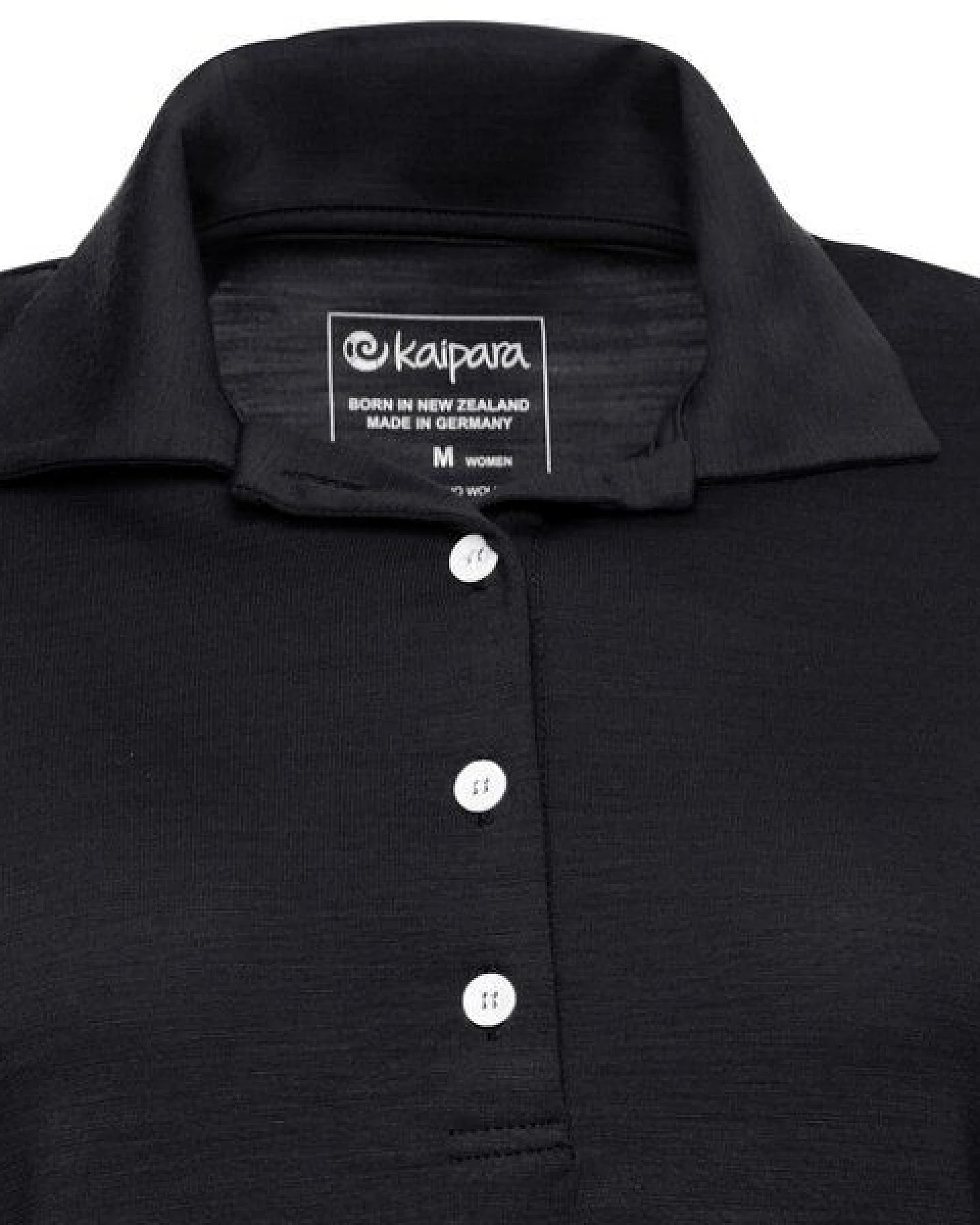 Kaipara - Merino Sportswear URBAN Merino Poloshirt Damen Kurzarm Regular 200 – Ansicht 2