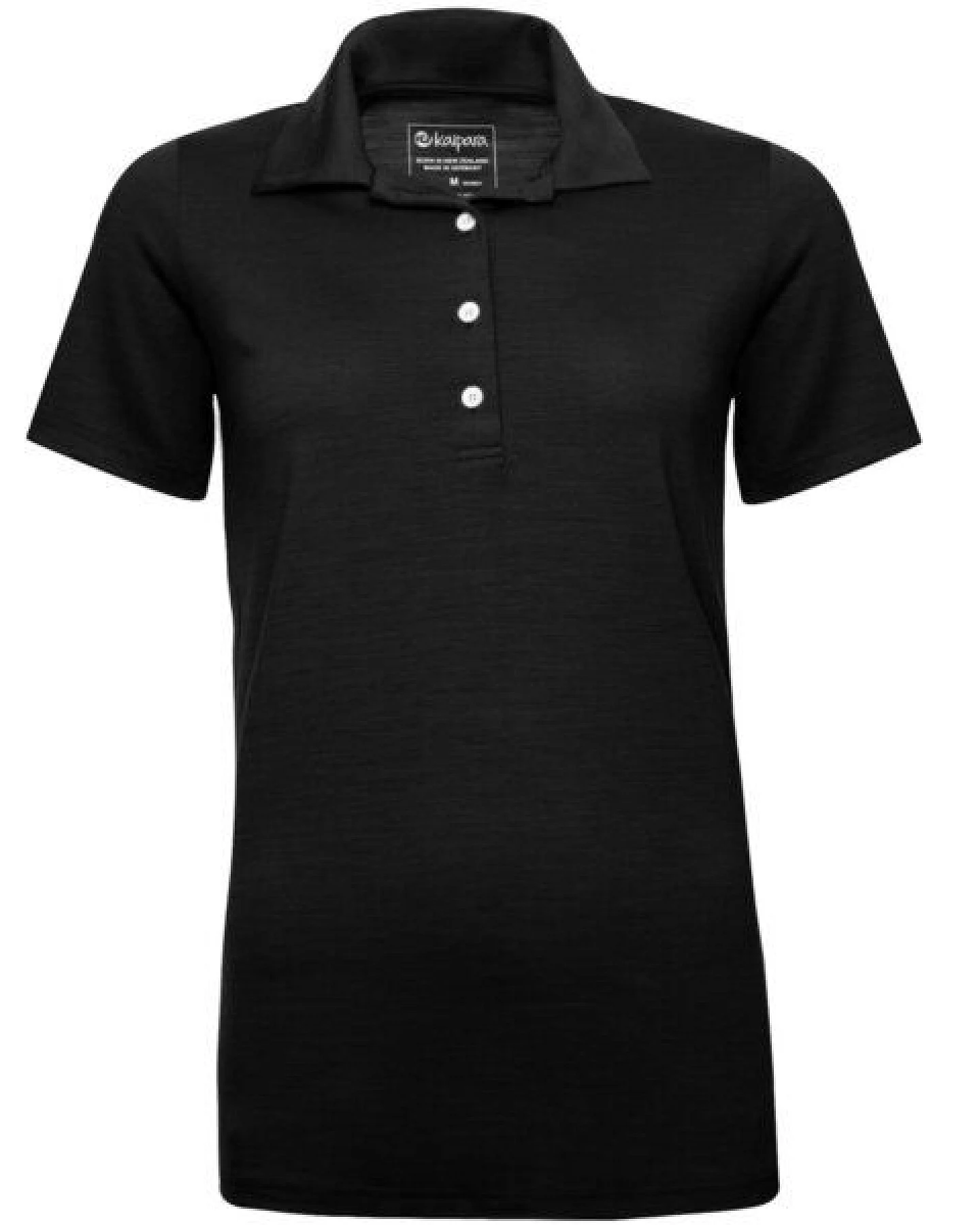 Kaipara - Merino Sportswear URBAN Merino Poloshirt Damen Kurzarm Regular 200 – Ansicht 2