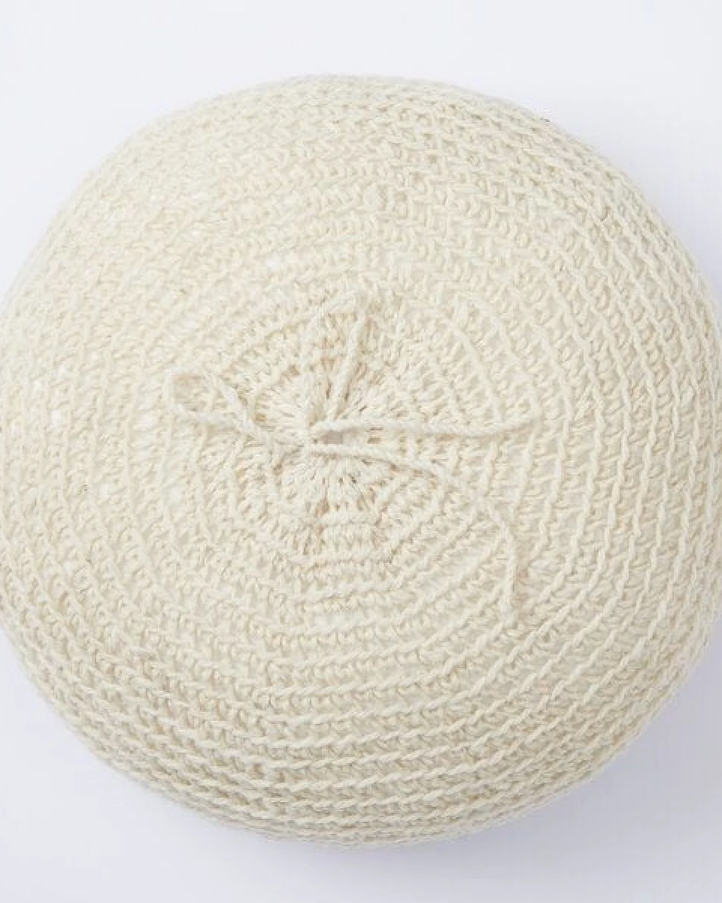 By Native Kissen Salta Large, 100% Schurwolle, mulesingfrei, Naturweiß & Schwarz – Ansicht 4
