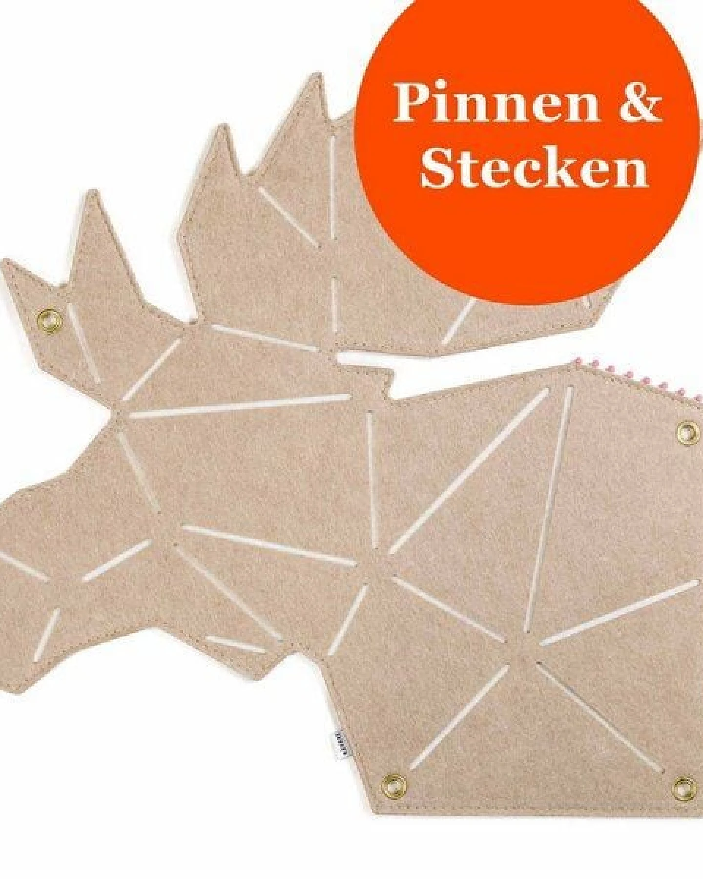 Elch-Pinnwand zum Stecken & Pinnen für Kinderzimmer von RÅVARE (ELG) – Ansicht 4