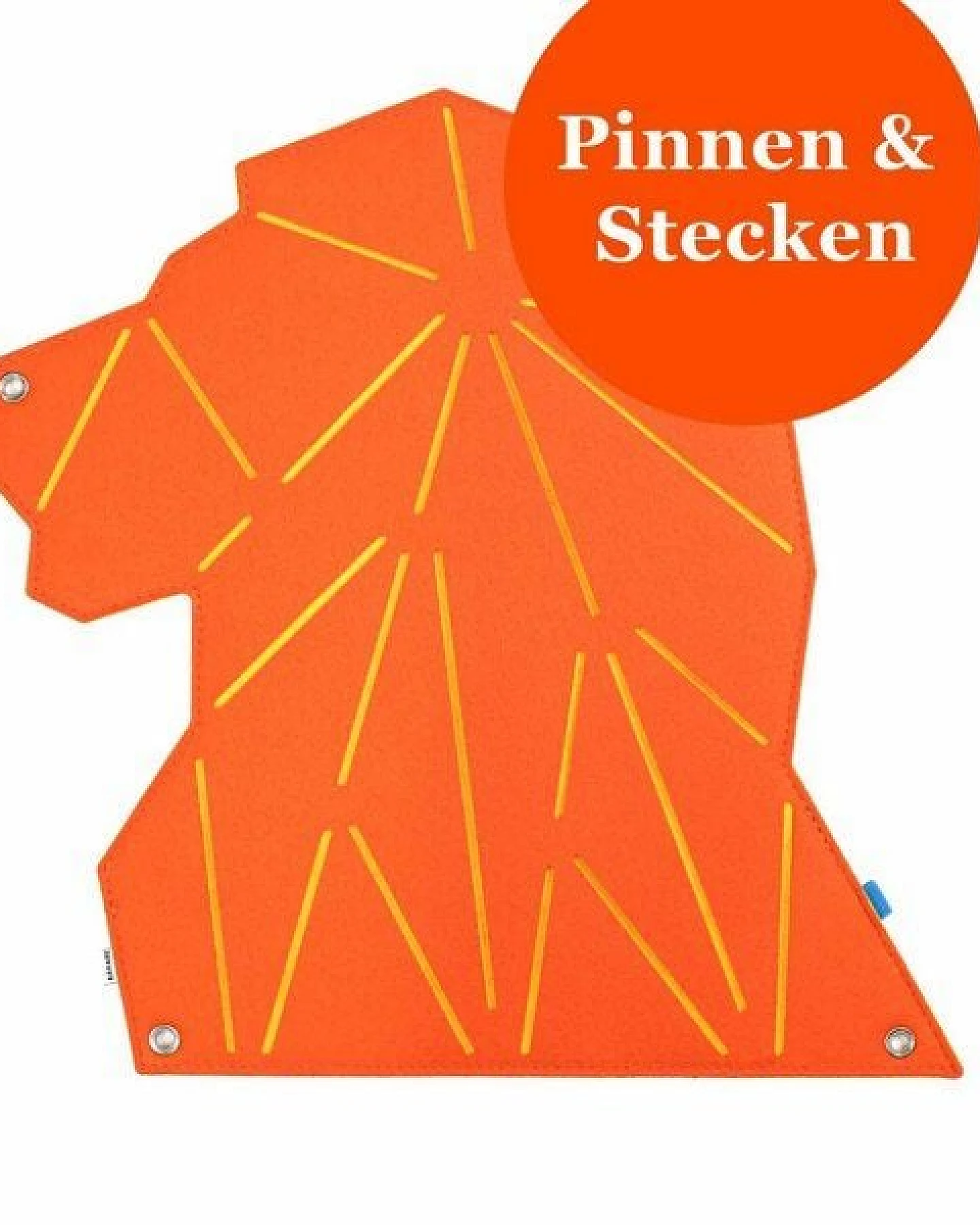 Löwen-Pinnwand zum Stecken & Pinnen für Kinderzimmer von RÅVARE (LOV) – Ansicht 4