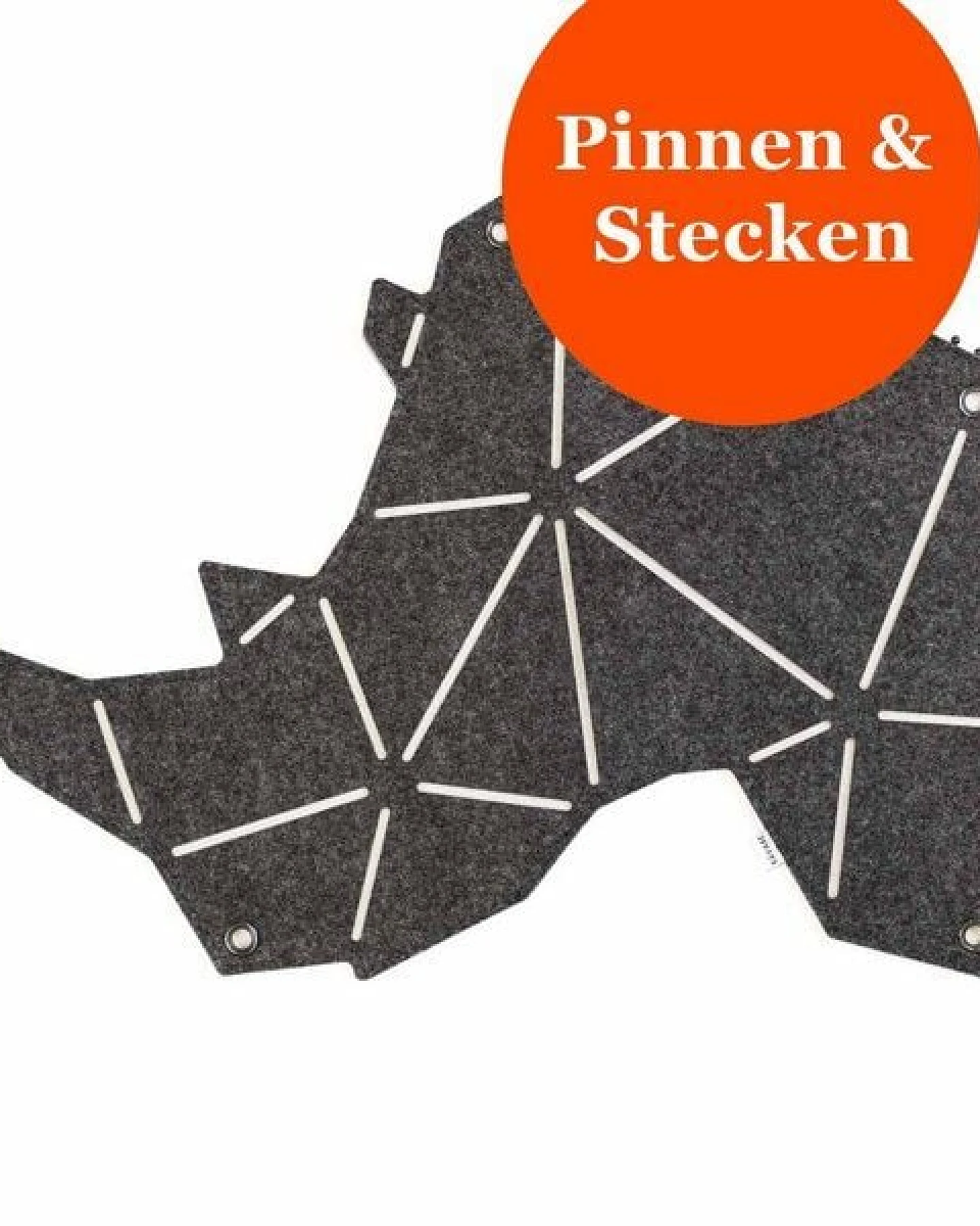 Nashorn-Pinnwand zum Stecken & Pinnen für Kinderzimmer von RÅVARE (NAS) – Ansicht 4