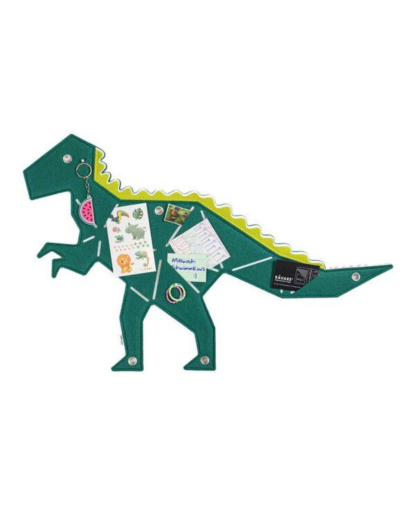 Dino-Pinnwand "TYREX" zum Stecken & Pinnen für Kinderzimmer von RÅVARE (TYREX) – Ansicht 2