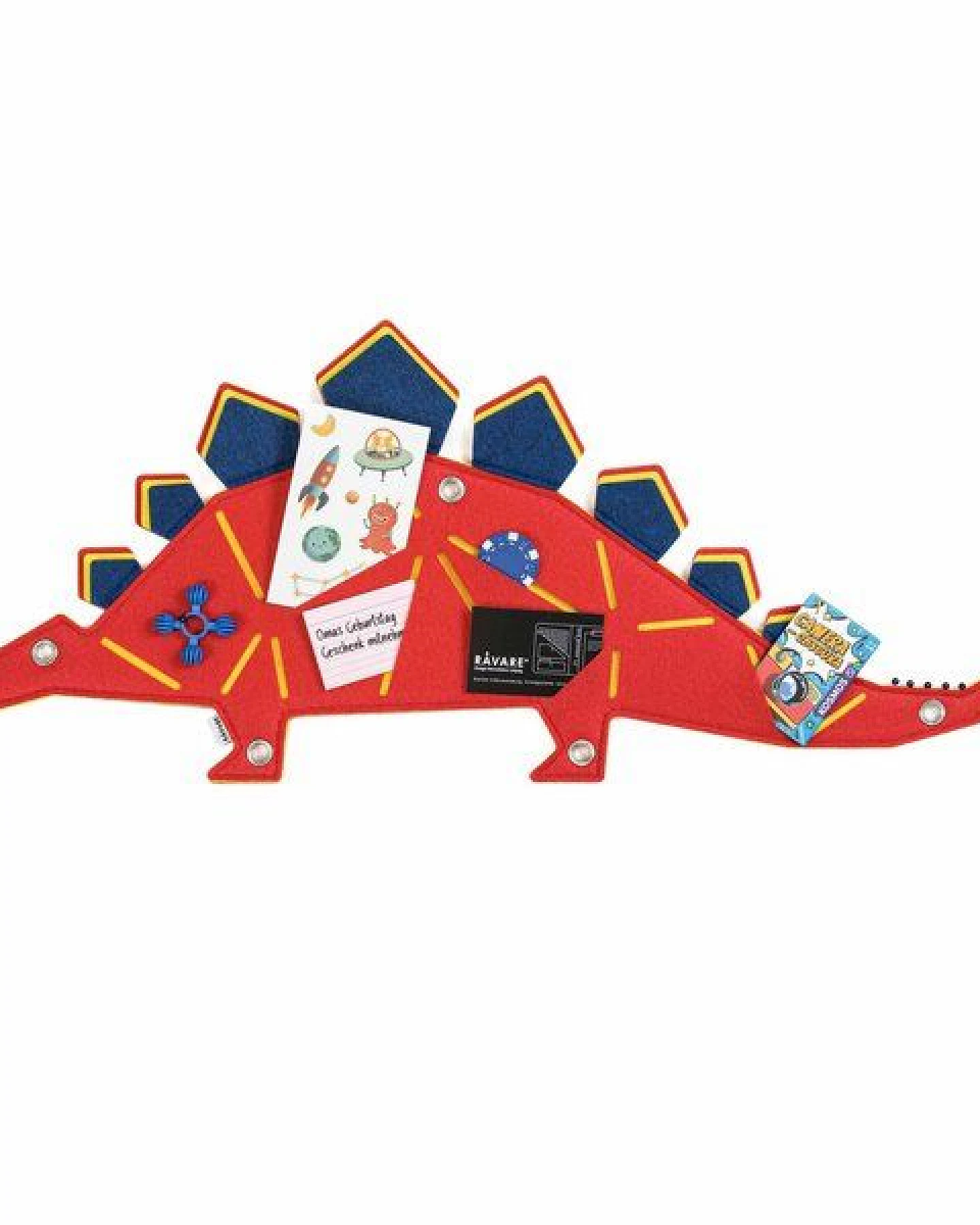 Dino-Pinnwand "STEGO" zum Stecken & Pinnen für Kinderzimmer von RÅVARE (STEGO) – Ansicht 2