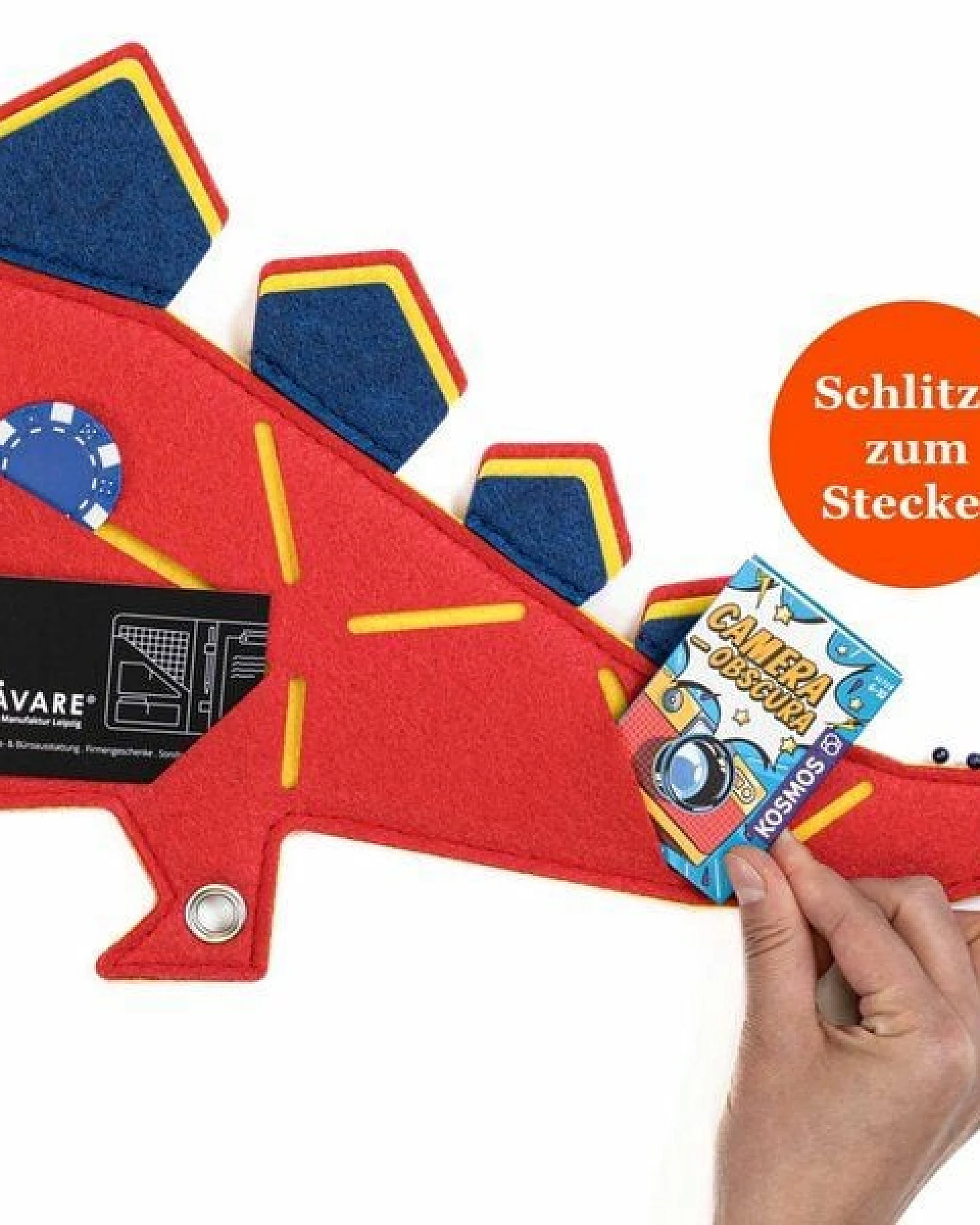 Dino-Pinnwand "STEGO" zum Stecken & Pinnen für Kinderzimmer von RÅVARE (STEGO) – Ansicht 4