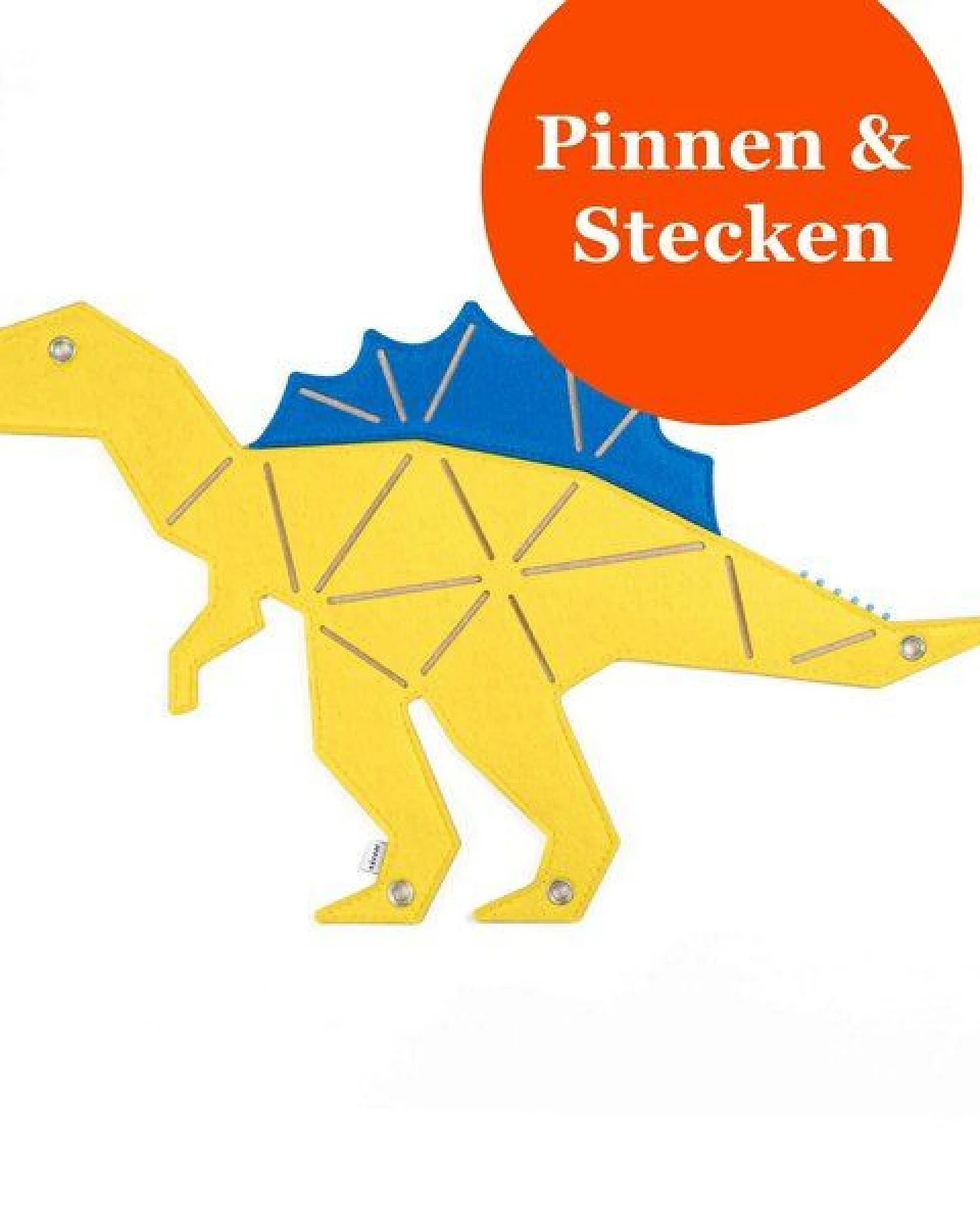 Dino-Pinnwand "SPINO" zum Stecken & Pinnen für Kinderzimmer von RÅVARE (SPINO) – Ansicht 3