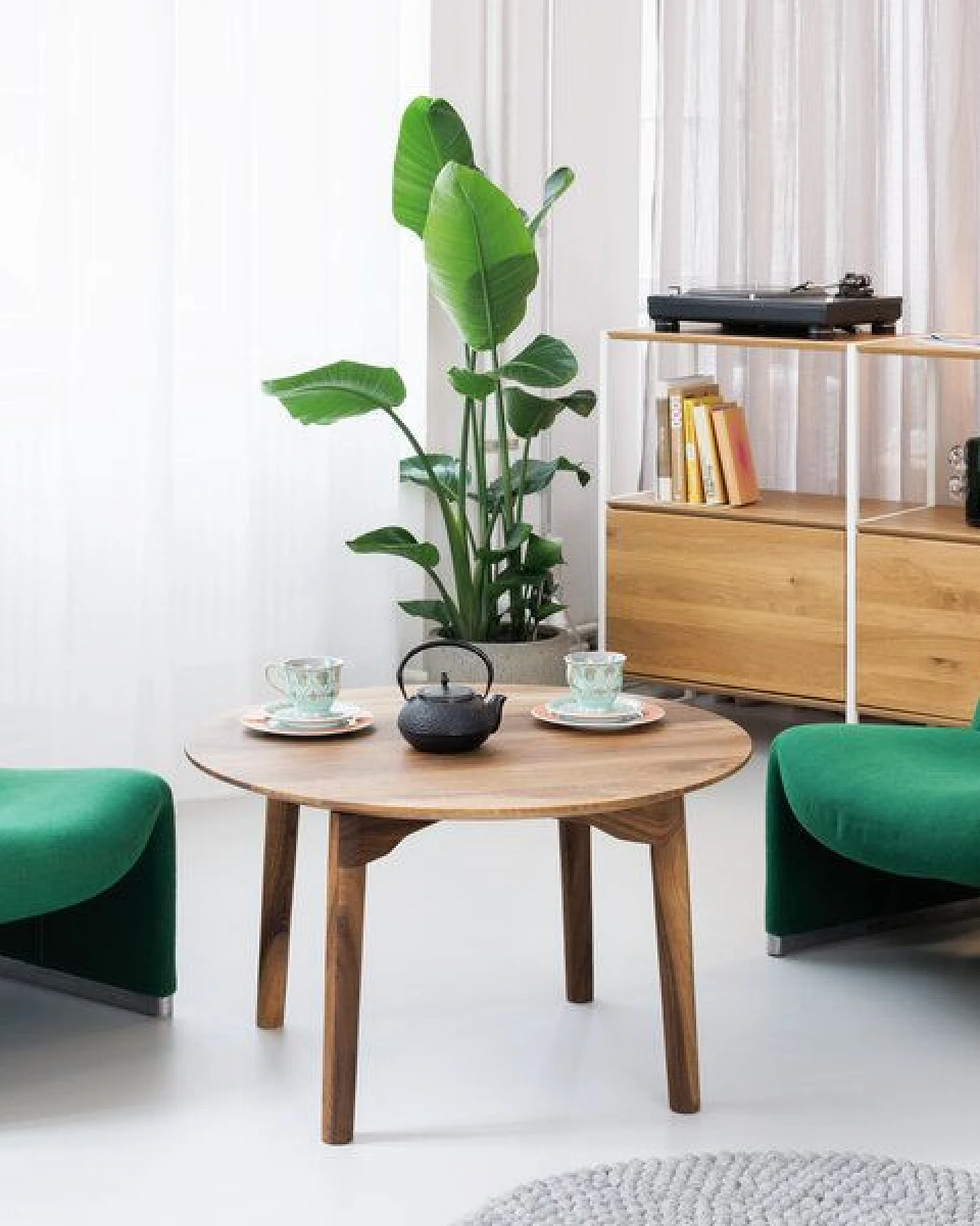 ekomia Runder Couchtisch Form S – Ansicht 2