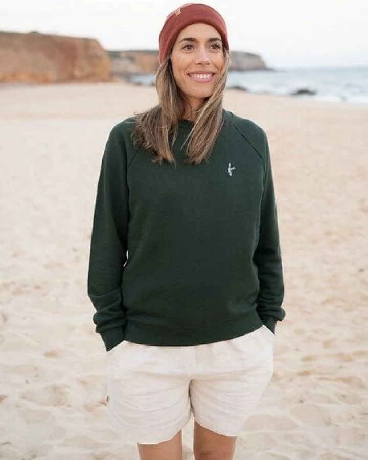 FUXBAU Frauen Leinenshorts