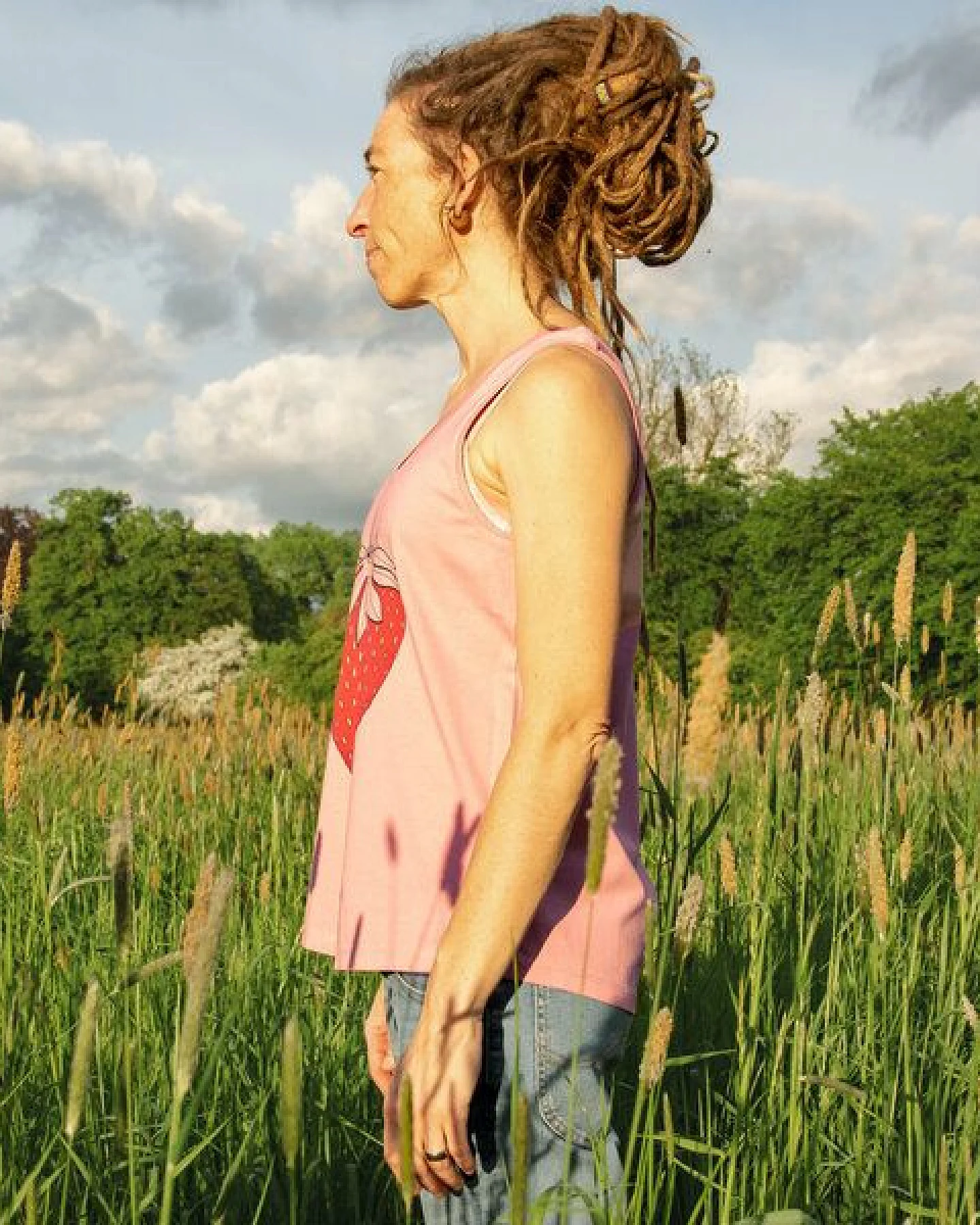Cmig Damen Tank-Top Erdbeere in canyon pink – Ansicht 4