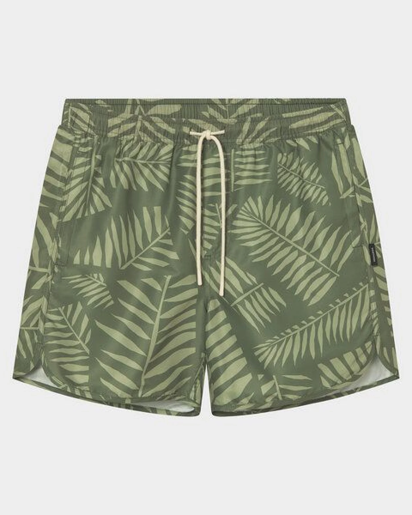 DEDICATED Badehose Cut Leaf - Green – Ansicht 2