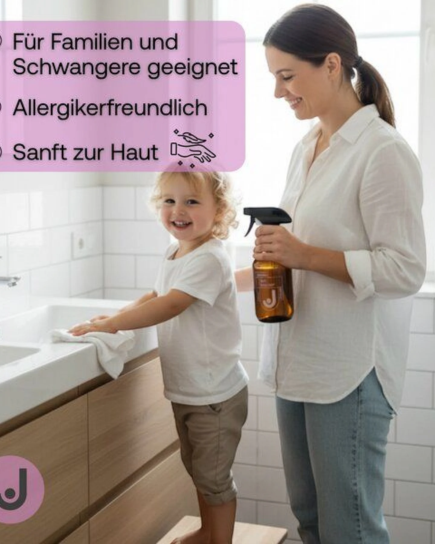 Joaloka 4 Badreiniger-Tabs - Nachfüllpack - ergibt 2 Liter Reiniger (4 x 500 ml) – Ansicht 4