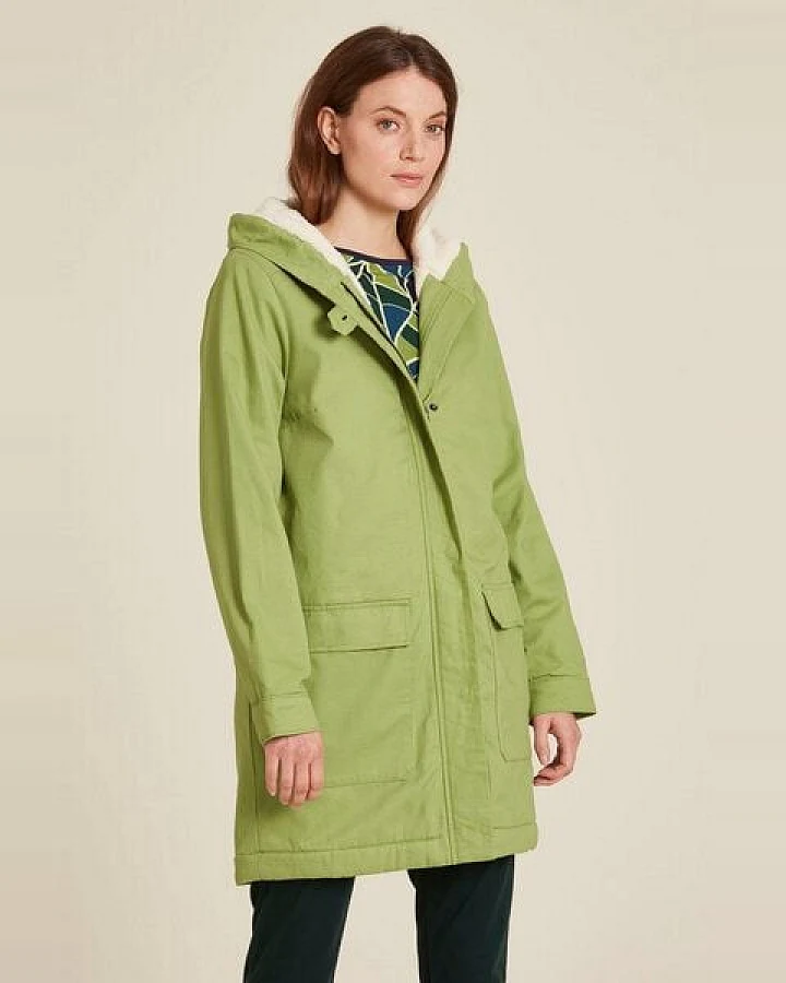 TRANQUILLO Gefütterter Mantel aus Twill (W24A91)