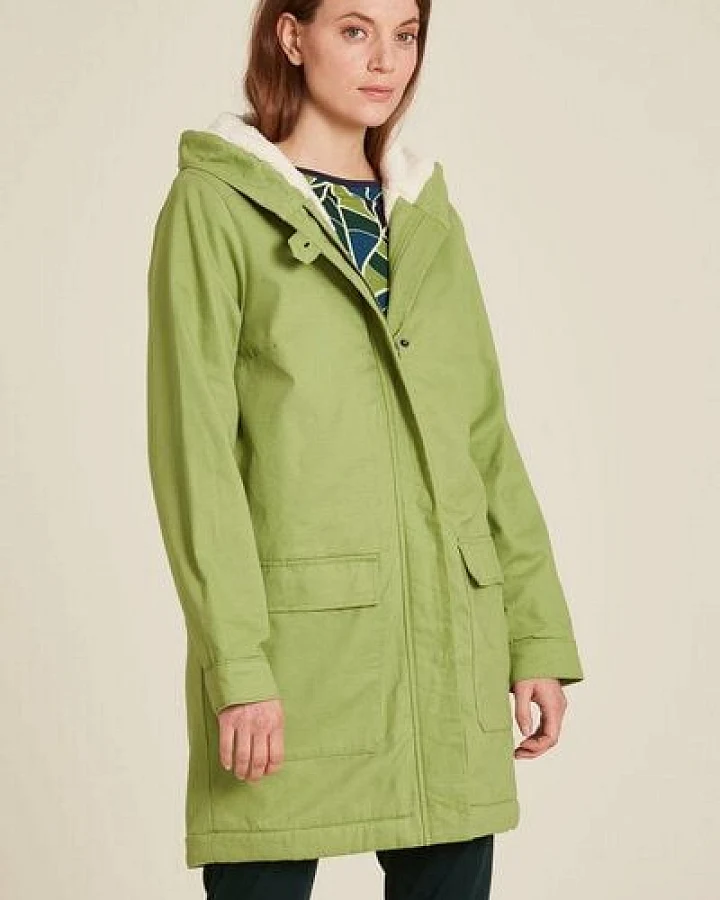 TRANQUILLO Gefütterter Mantel aus Twill (W24A91)