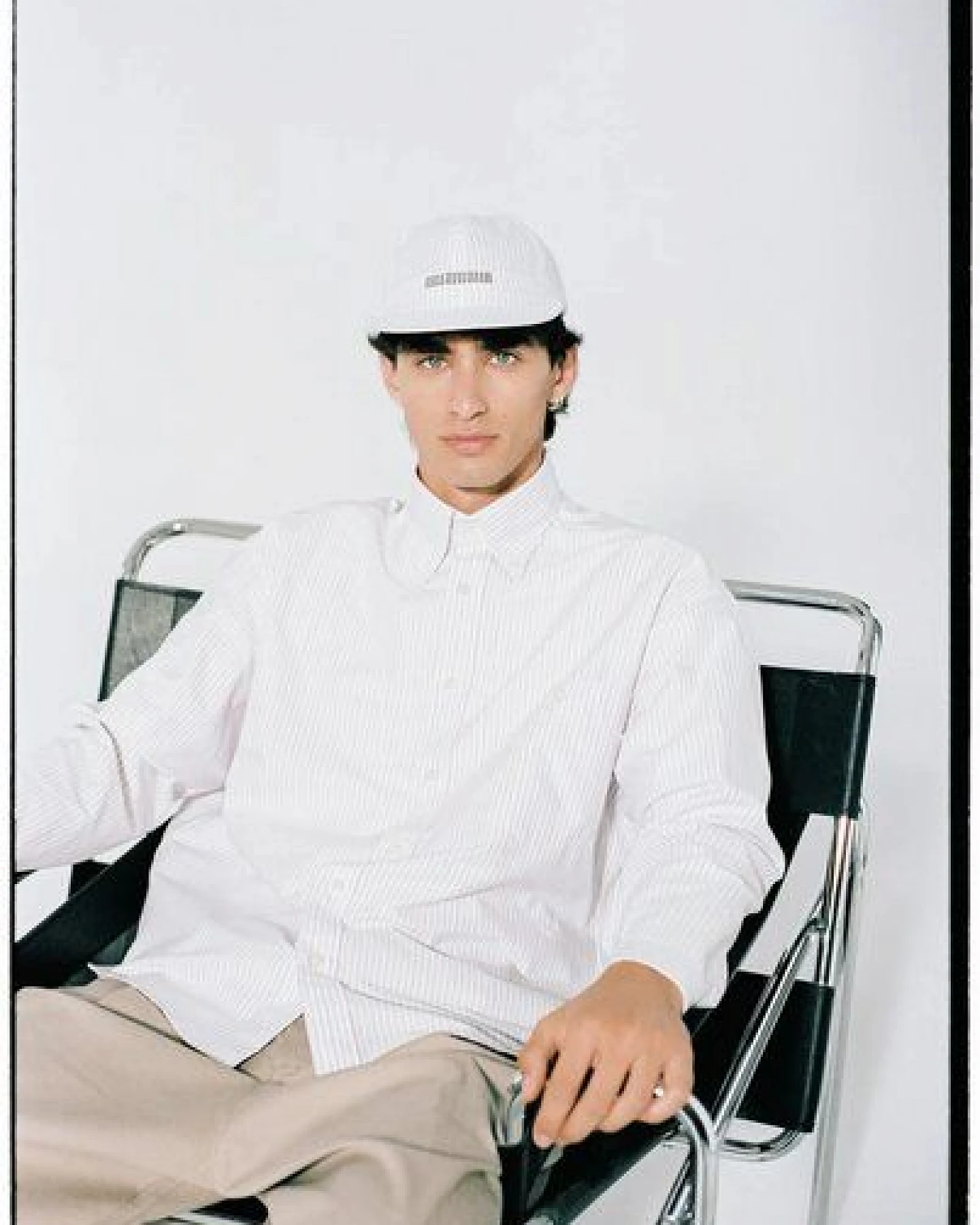 Unfeigned - Hemd Long Sleeve Baggy Shirt Oxford – Ansicht 2