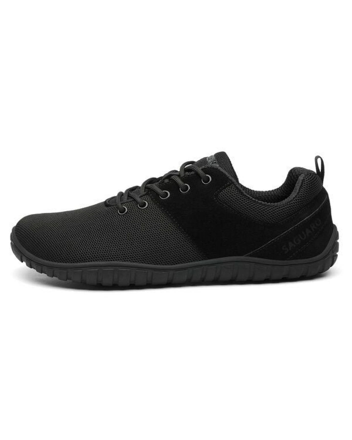 SAGUARO Barfußschuhe Leder Freizeit-Schuhe Schnürschuhe Sneaker Halbschuhe – Ansicht 4