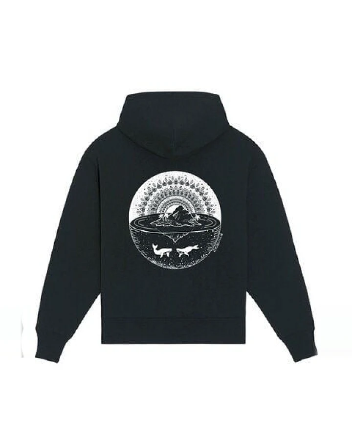 Zeachild Wal Mandala ZipHoodie Unisex