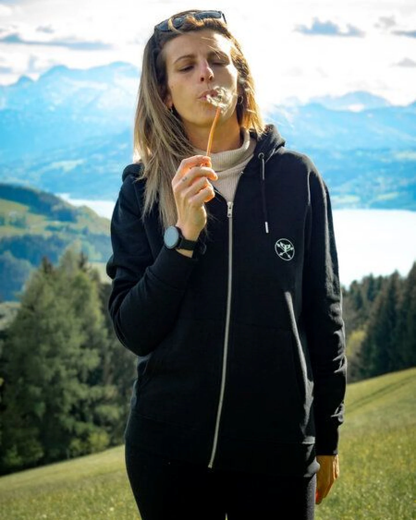 Zeachild Wal Mandala ZipHoodie Unisex – Ansicht 3