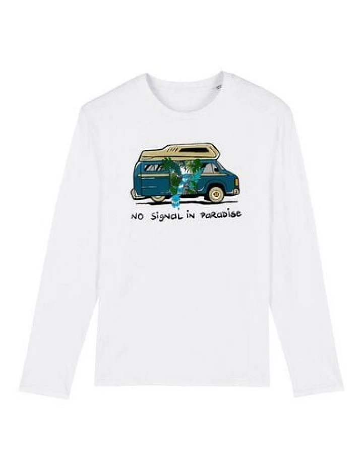 Zeachild Vanlife - no signal in paradise Longsleeve Unisex