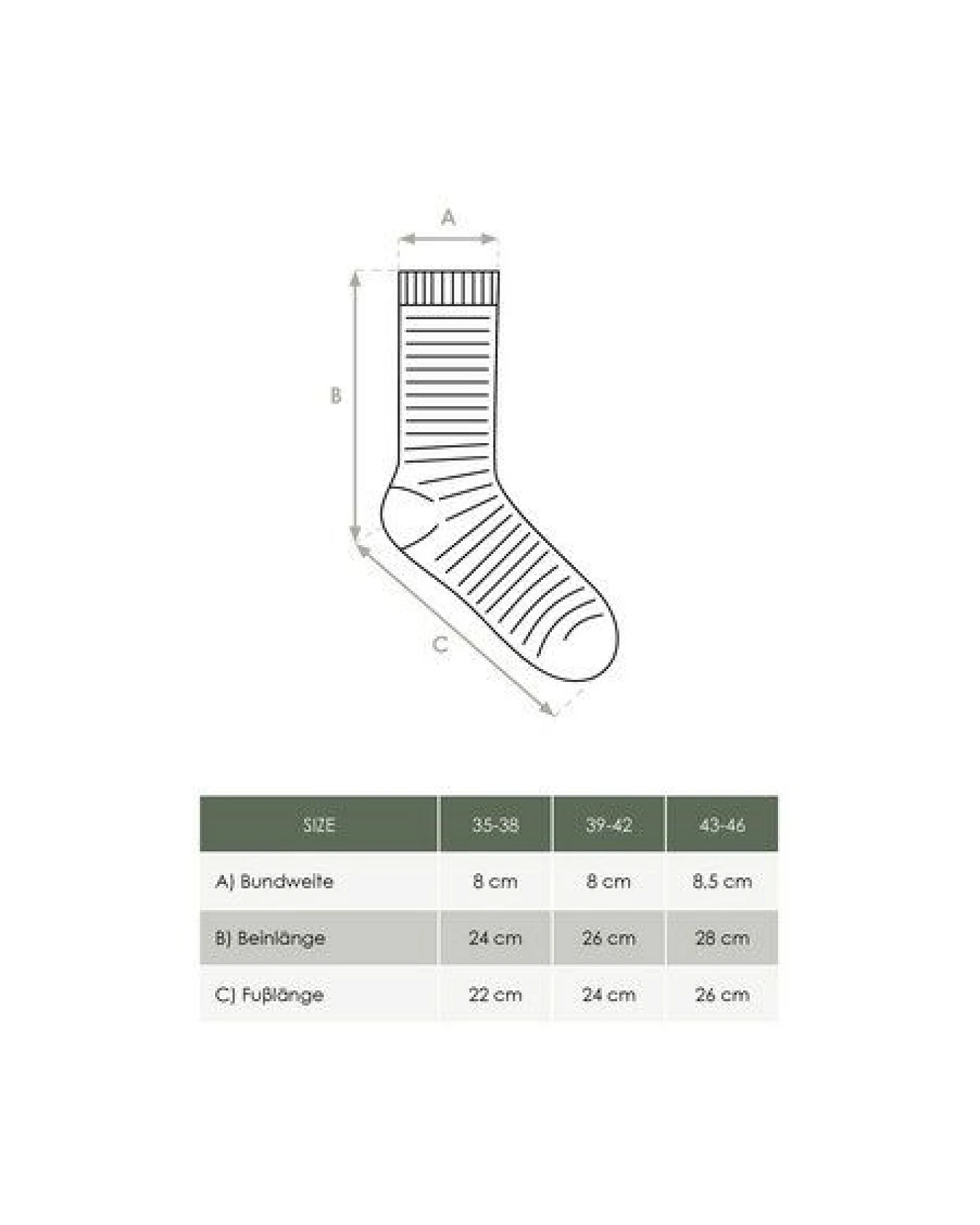 FUXBAU Streifensocken – Ansicht 3