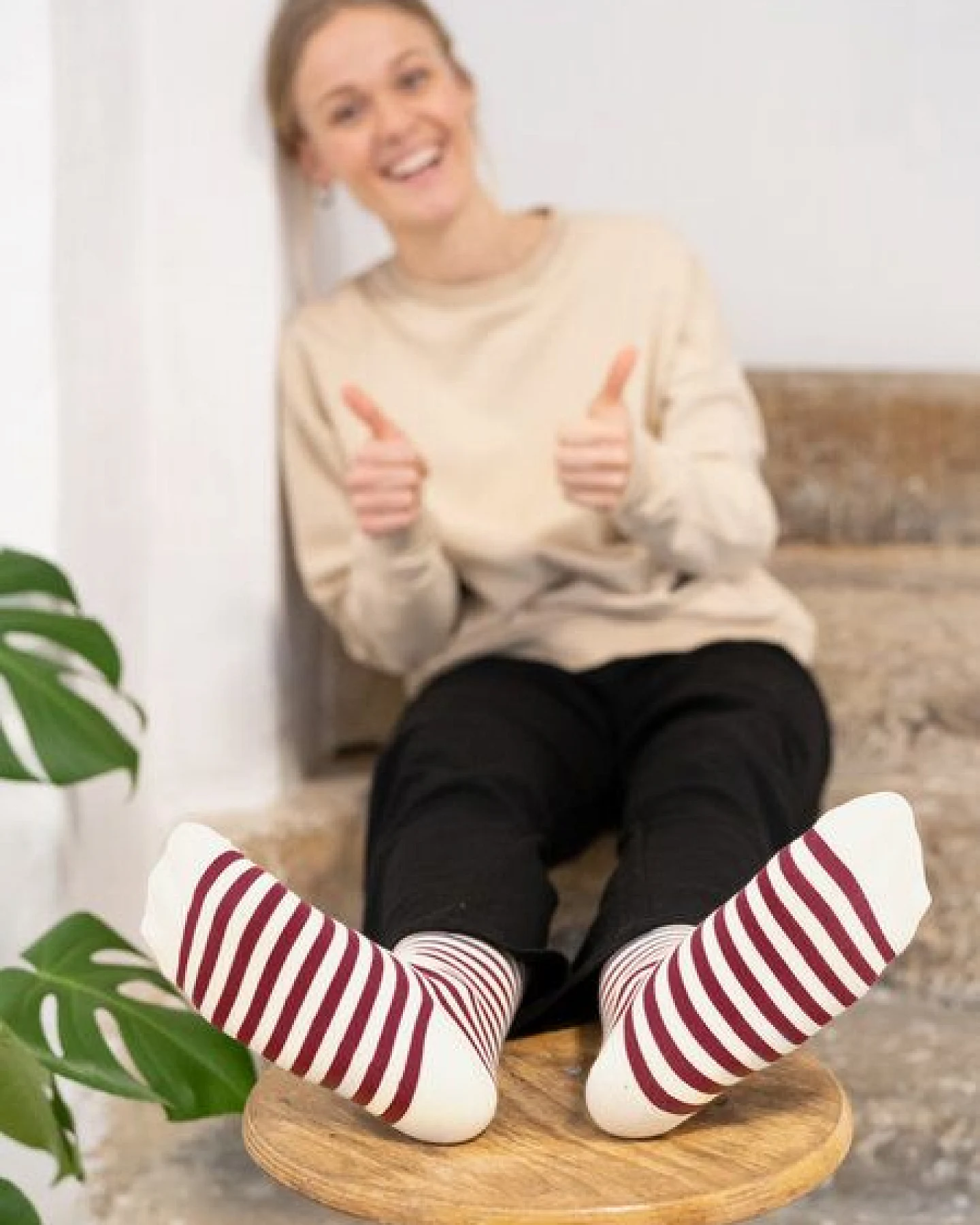FUXBAU Streifensocken – Ansicht 2