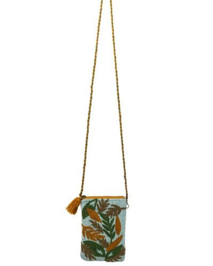 TRANQUILLO Umhängetasche in floralen Designs 20 x 14 cm
