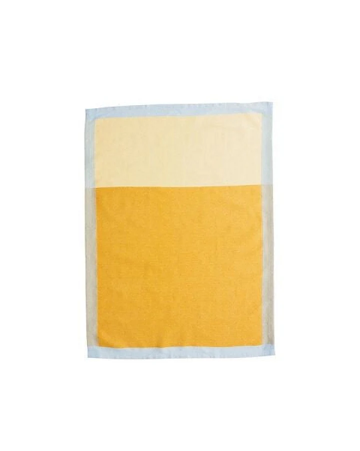 TRANQUILLO Geschirrtuch BICOLOR Bio-Baumwolle, GOTS-zertifiziert, 70 x 50 cm