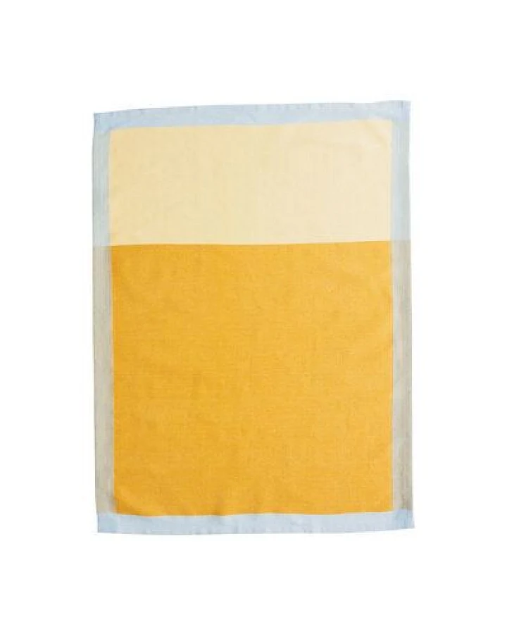 TRANQUILLO Geschirrtuch BICOLOR Bio-Baumwolle, GOTS-zertifiziert, 70 x 50 cm