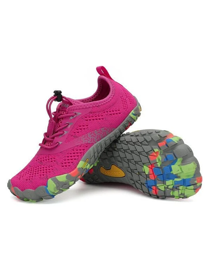 SAGUARO Barfußschuhe vegan Sport-Schuhe Damen Herren Minimalschuhe Laufschuhe