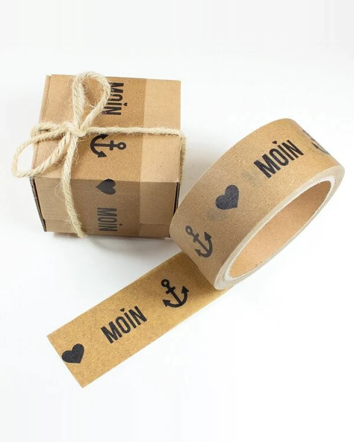 Bow & Hummingbird Papierklebeband Moin-Anker-Herz