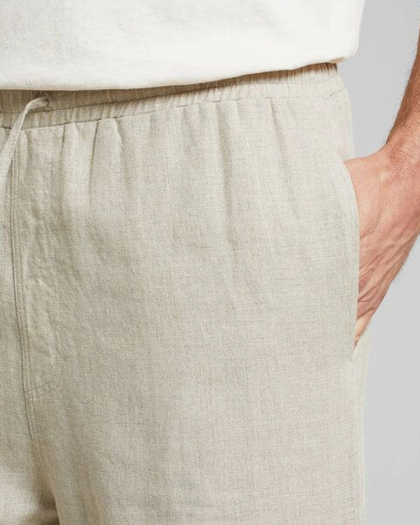 DEDICATED Shorts VEJLE Linen – Ansicht 2