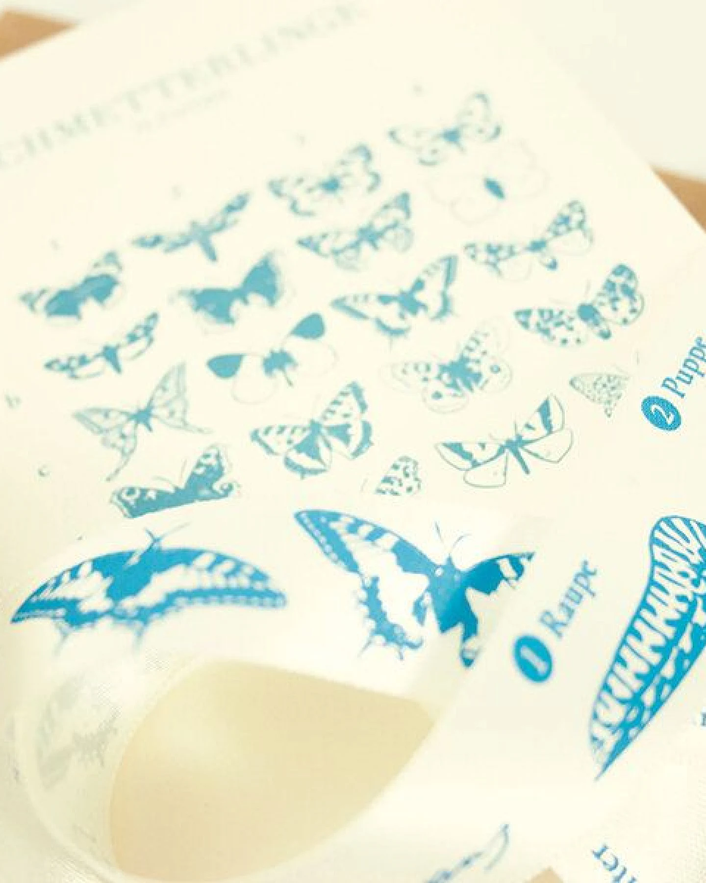 Bow & Hummingbird Grußkarte Schmetterlinge in Europa – Ansicht 3