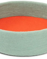 Türkis, Rotorange