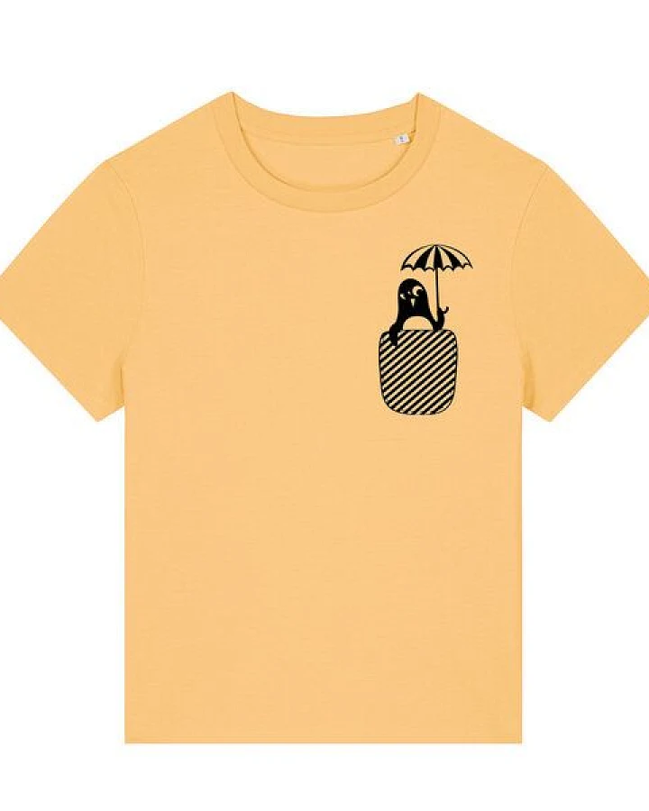 päfjes Pinguin Paul mit Schirm - Fair Bio Vegan - Frauen T-Shirt
