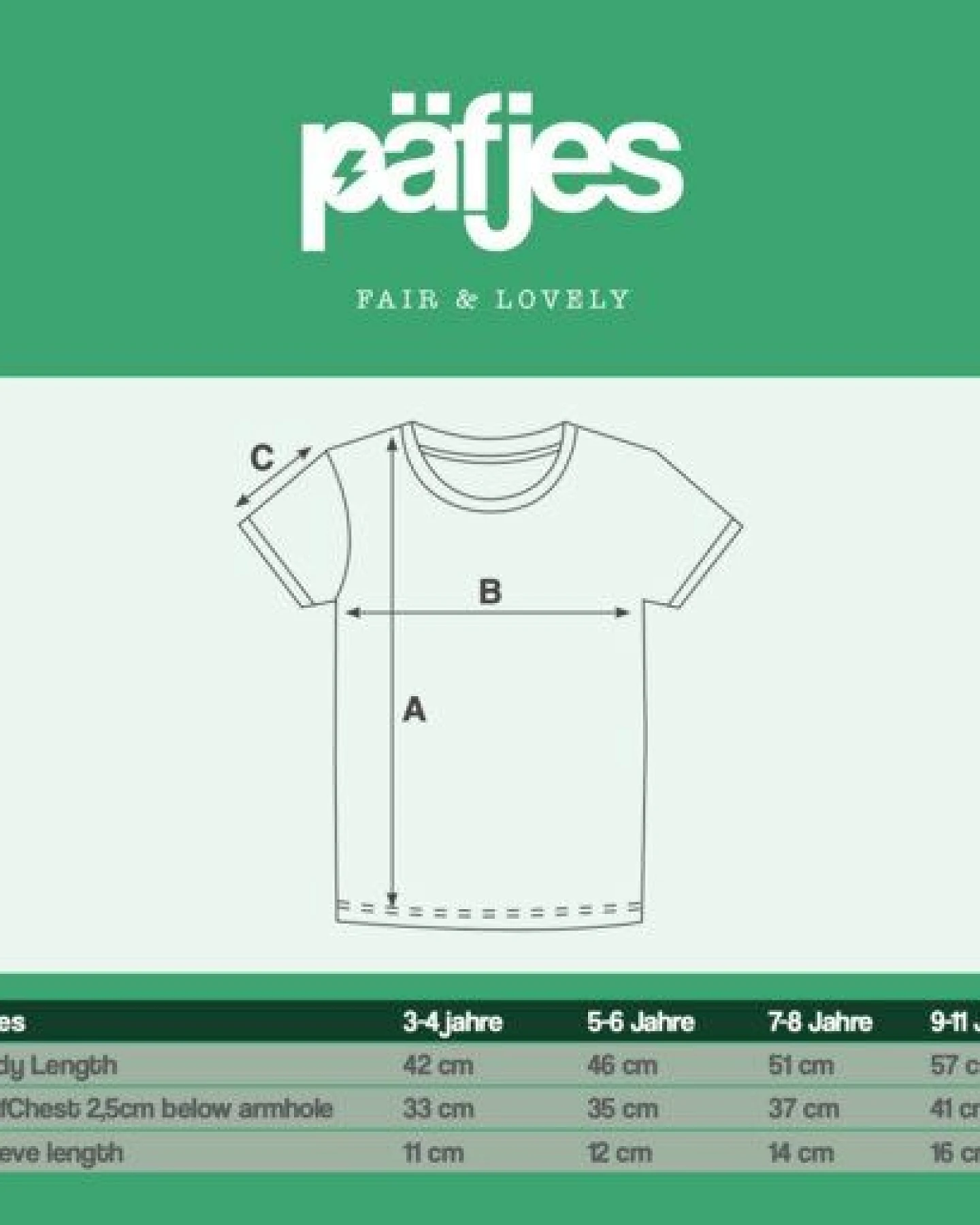 päfjes Harry der Eulen Cowboy - Kinder Shirt - fair gehandelt - Bio - Natur/Braun – Ansicht 3