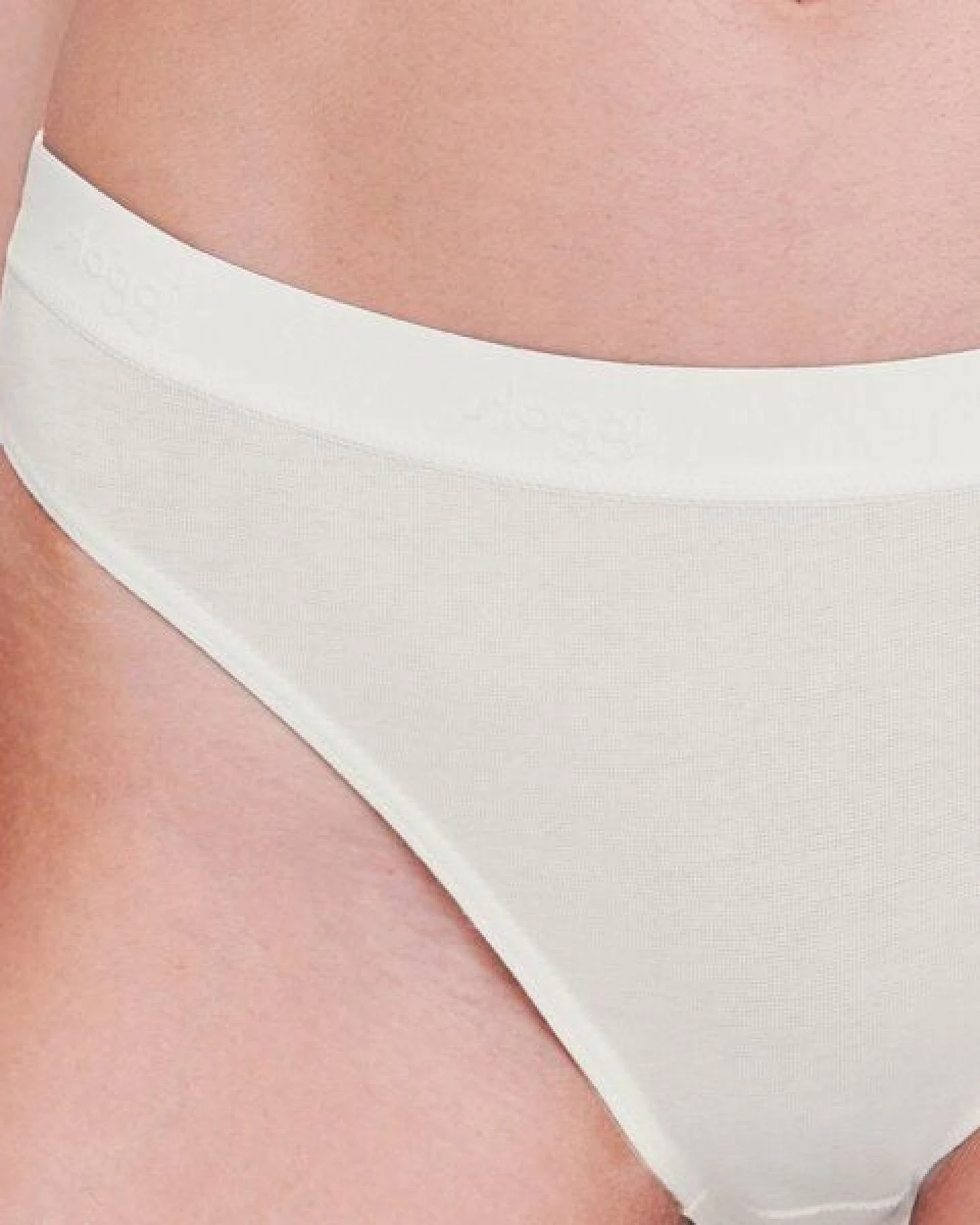 Sloggi 2x GO CASUAL Slip mit hohem Beinausschnitt Bio-Baumwolle – Ansicht 3