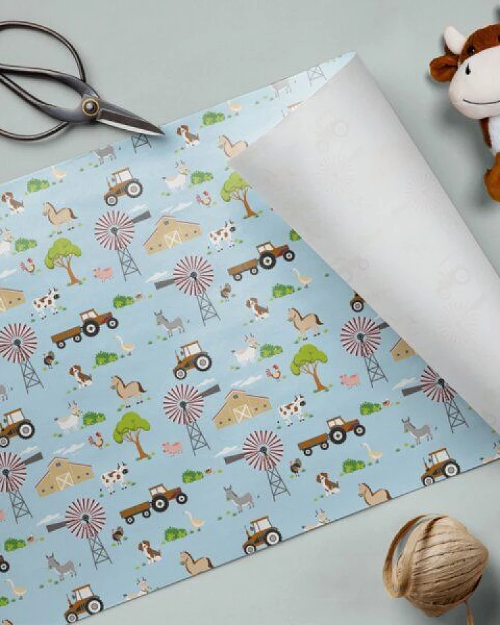 Fines Papeterie Geschenkpapier für Kinder * 3m * auf Rolle * 300x47 cm * verschiedene Motive
