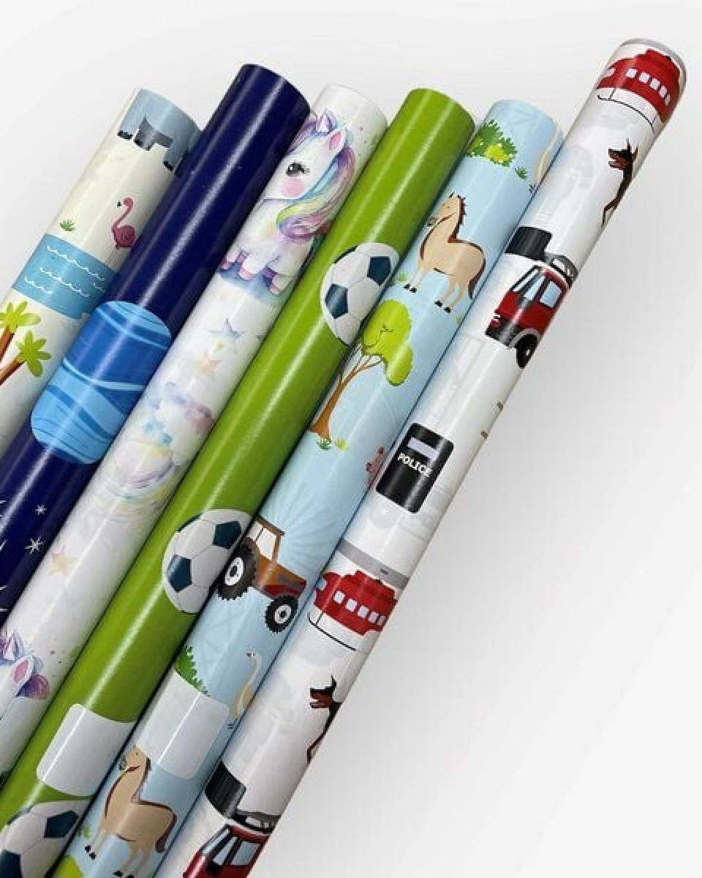 Fines Papeterie Geschenkpapier für Kinder * 3m * auf Rolle * 300x47 cm * verschiedene Motive – Ansicht 2