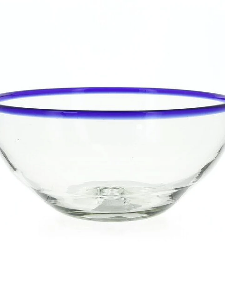 GLOBO Fair Trade Schale aus Recyclingglas, mundgeblasen, verschiedene Designs