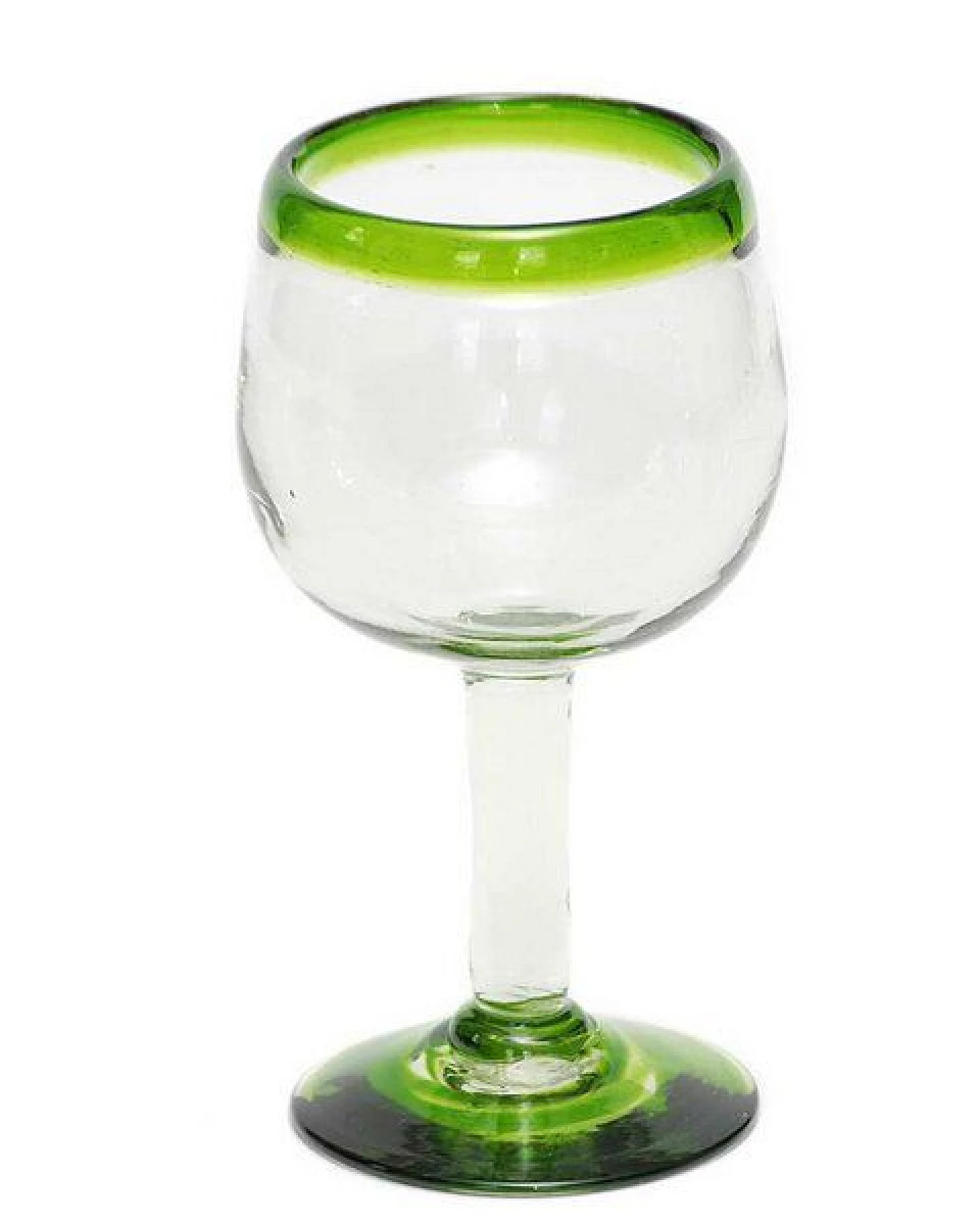 GLOBO Fair Trade Weinglas aus Recyclingglas, mundgeblasen, verschiedene Designs – Ansicht 2