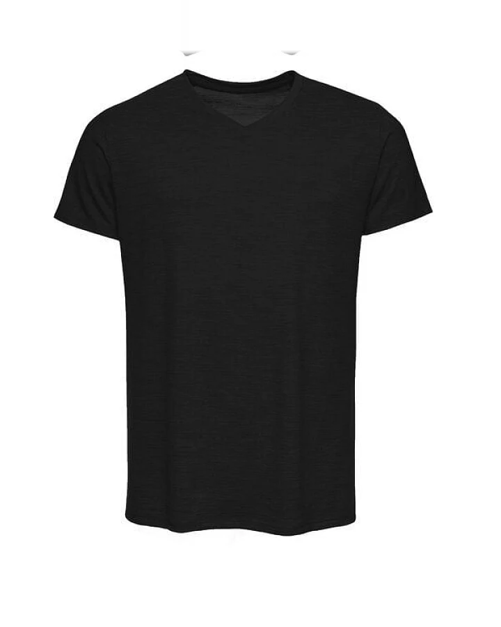 Kaipara - Merino Sportswear URBAN Merino Shirt Herren Regular V-Neck 200
