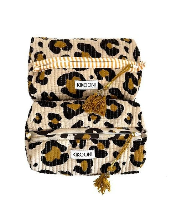 KIKOONI handgefertigte kleine Kosmetiktasche "Small K "