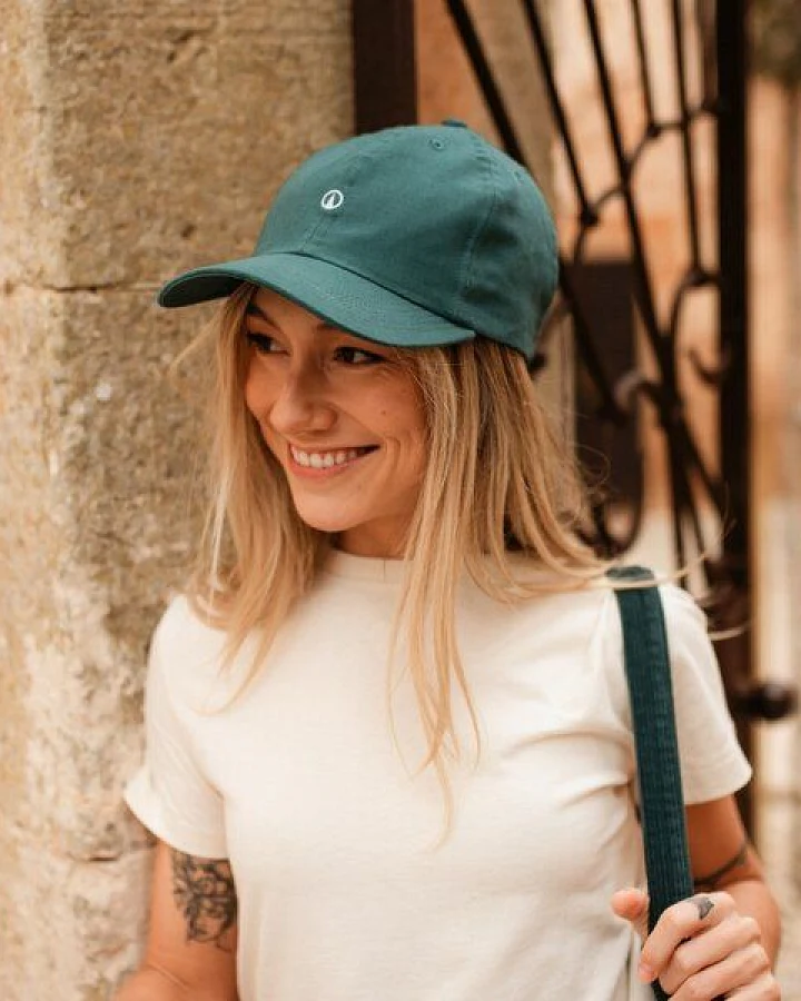 NORDLICHT Damen Herren Dad Cap Kappe aus 100% Bio-Baumwolle