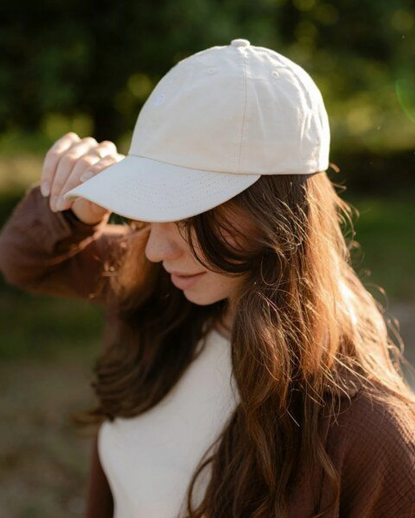 NORDLICHT Damen Herren Dad Cap Kappe aus 100% Bio-Baumwolle – Ansicht 3
