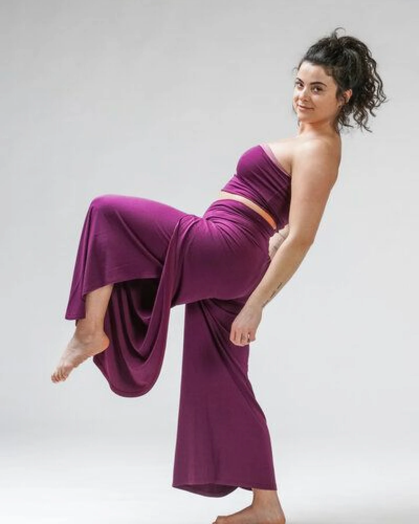 YogiLiebe Yoga Pant "Lakshmi" Tencel – Ansicht 2