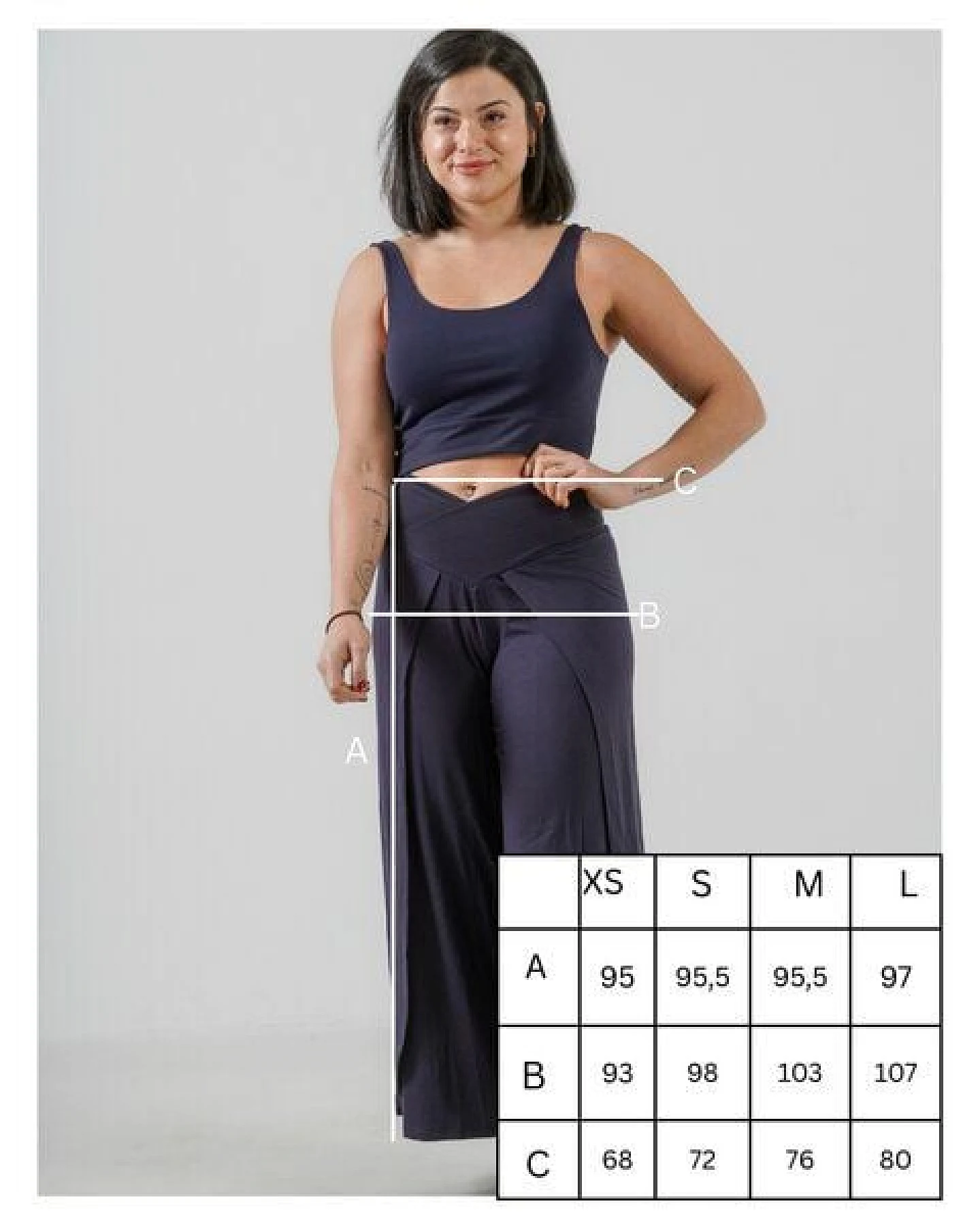 YogiLiebe Yoga Pant "Lakshmi" Tencel – Ansicht 4