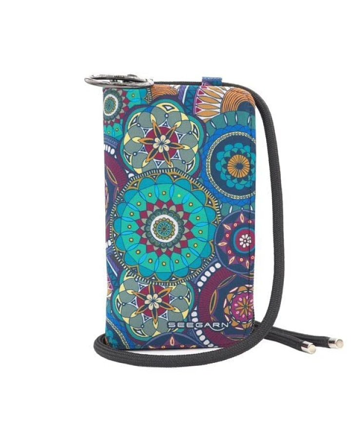 Seegarn-Täschle / 2in1 Handy-Tasche und Geldbeutel (MB46)