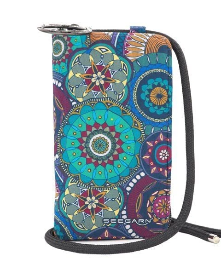 Seegarn-Täschle / 2in1 Handy-Tasche und Geldbeutel (MB46)