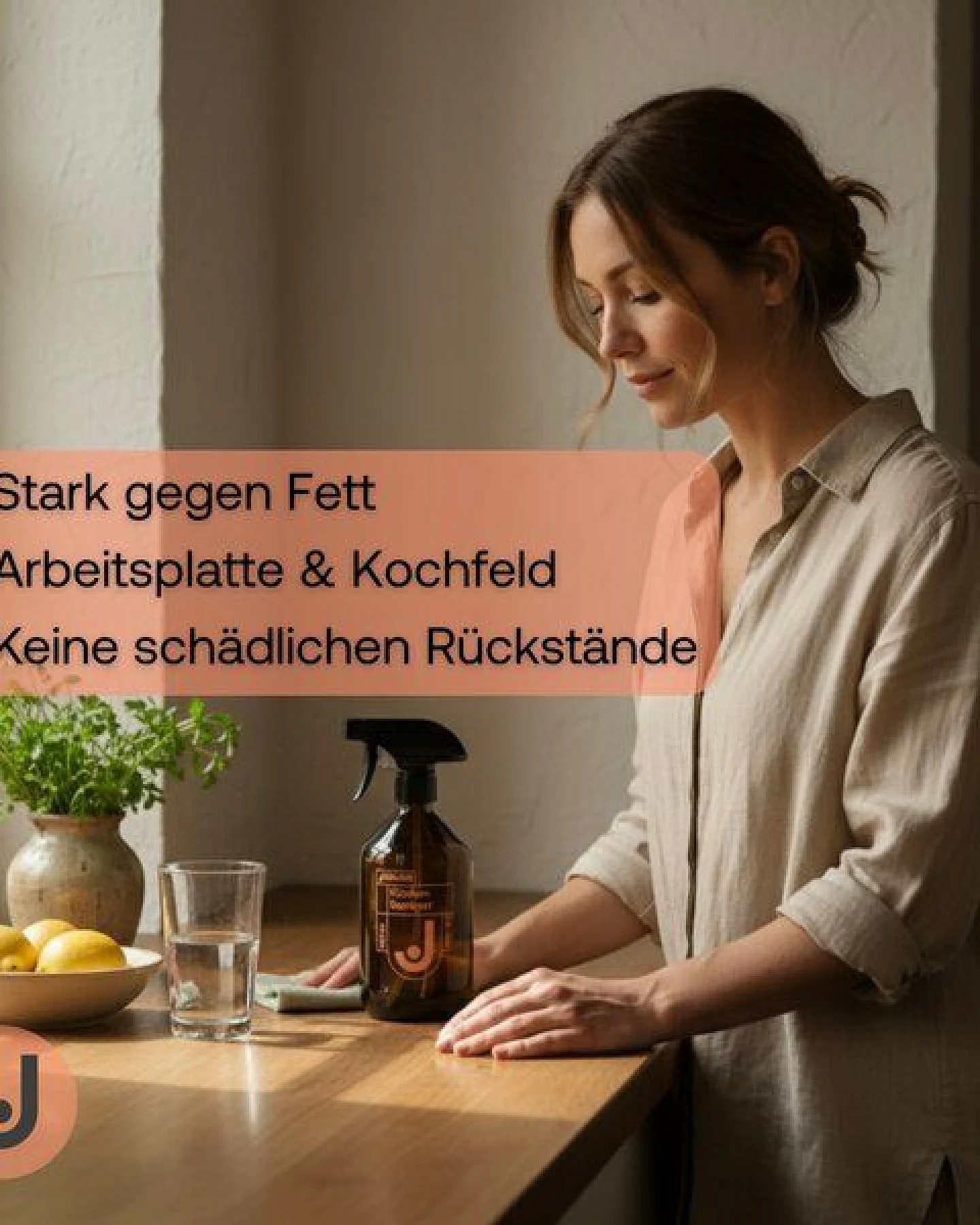 Joaloka 4 Küchenreiniger-Tabs - Nachfüllpack - ergibt 2 Liter Reiniger (4 x 500 ml) – Ansicht 2