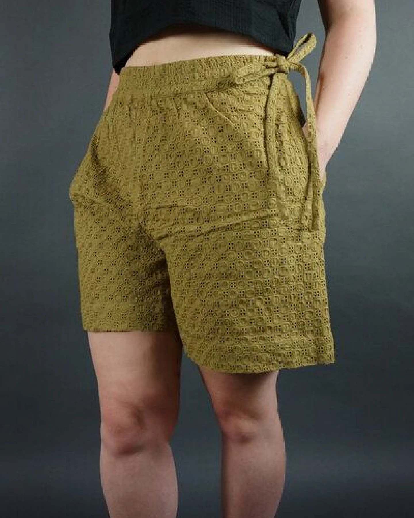 Komodo Baumwoll-Shorts Modell: Maya – Ansicht 2